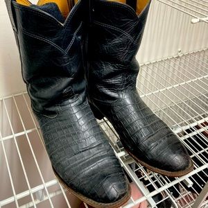 🔥 Men’s Cavenders Caiman Belly 12D Roper Toe cowboy boots